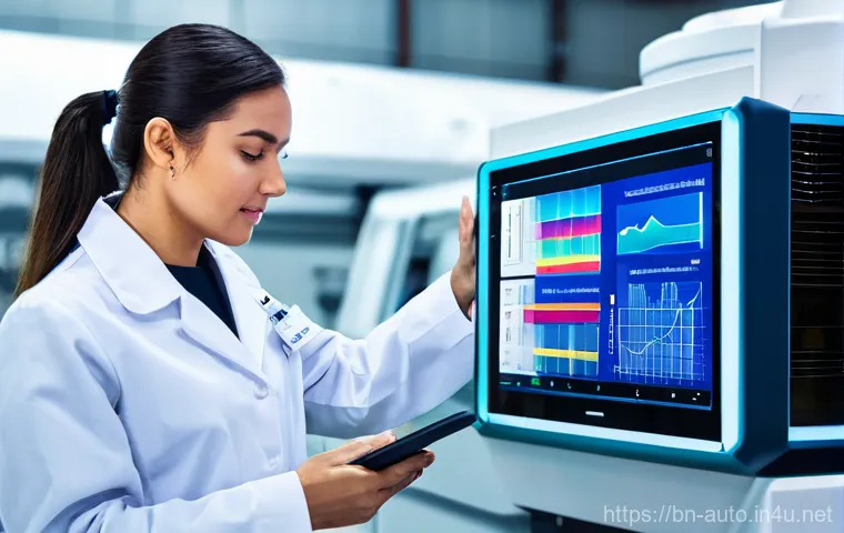 공장자동화 유지보수 비용 절감 - **Prompt 1: The Chaos of Breakdown Maintenance**
    A wide shot of an older, somewhat grimy factory...